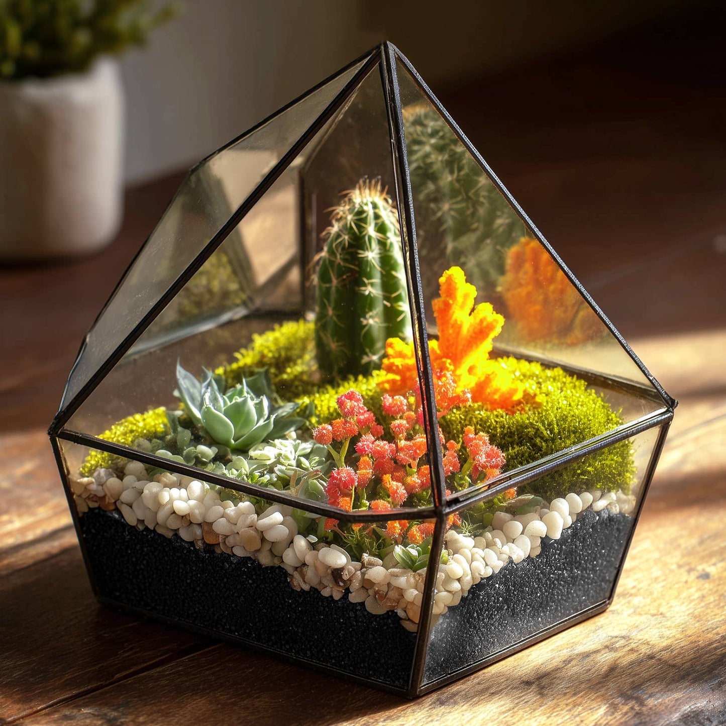 Black Galaxy Stones, Small Decorative Rocks, Garden Gravel