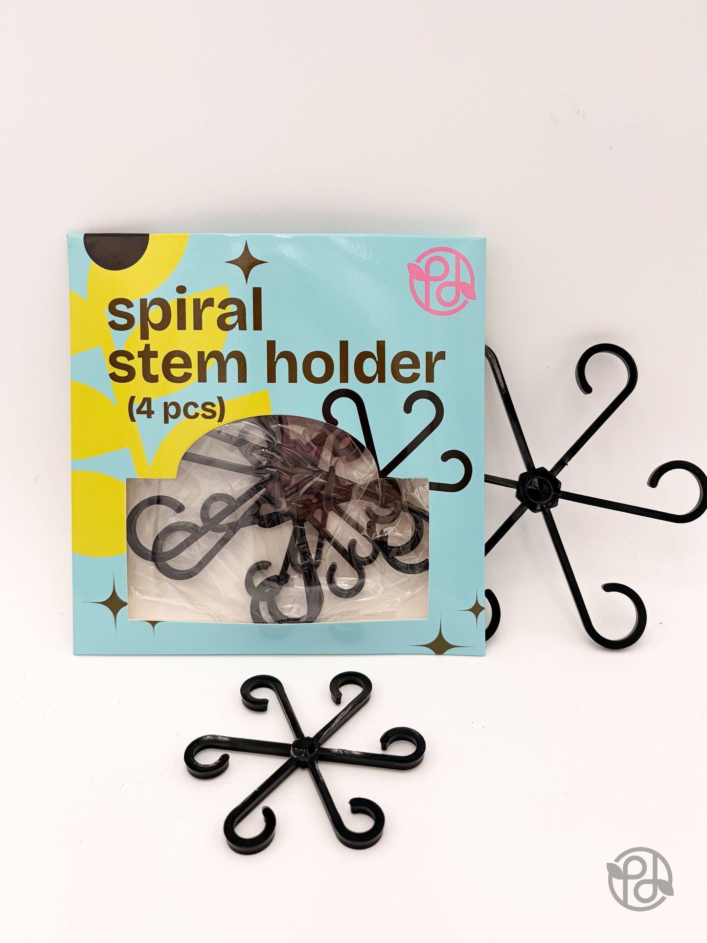 Spiral Stem Holder (Set of 4)
