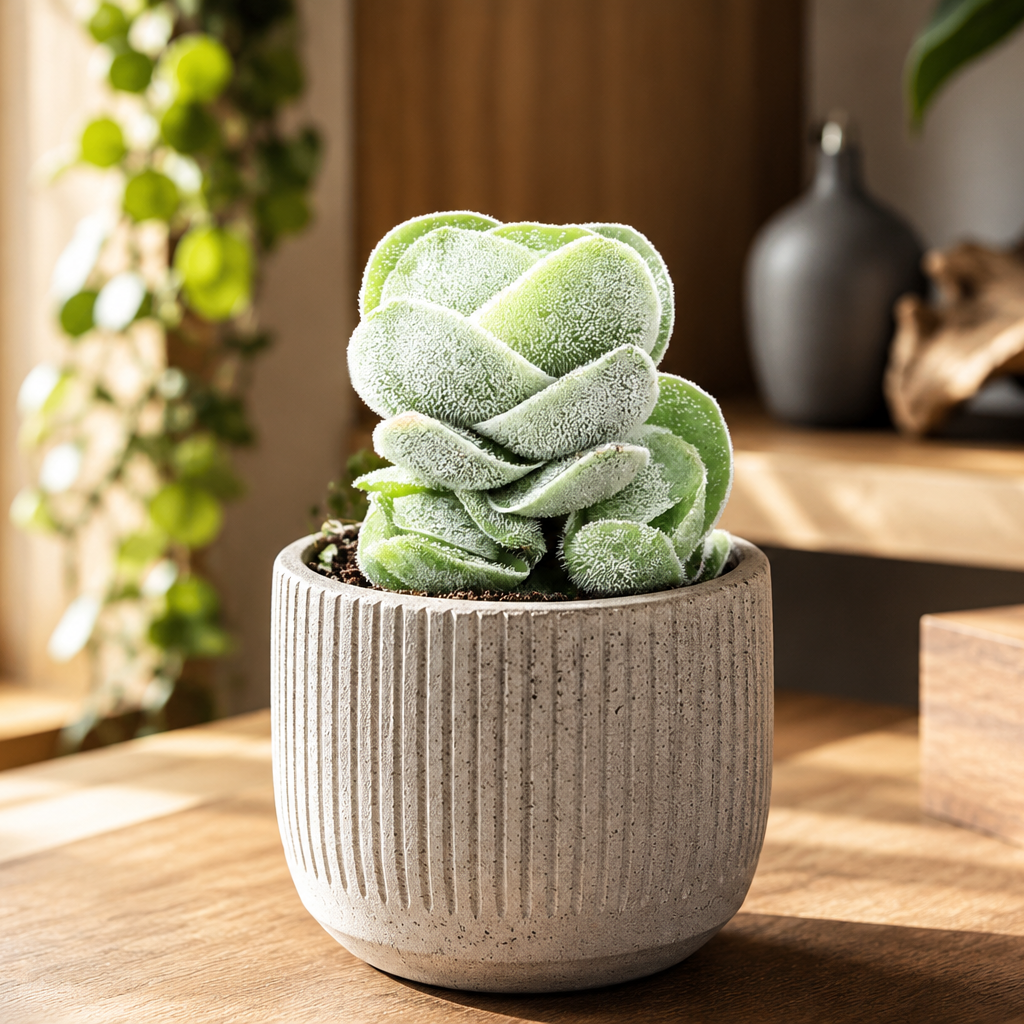 Crassula 'Ivory Pagoda'