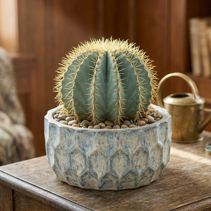 Ferocactus glaucescens - Blue Barrel Cactus