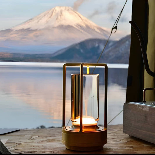 Indoor&Outdoor LED Dimmable Cordless Lantern Reading Lamp