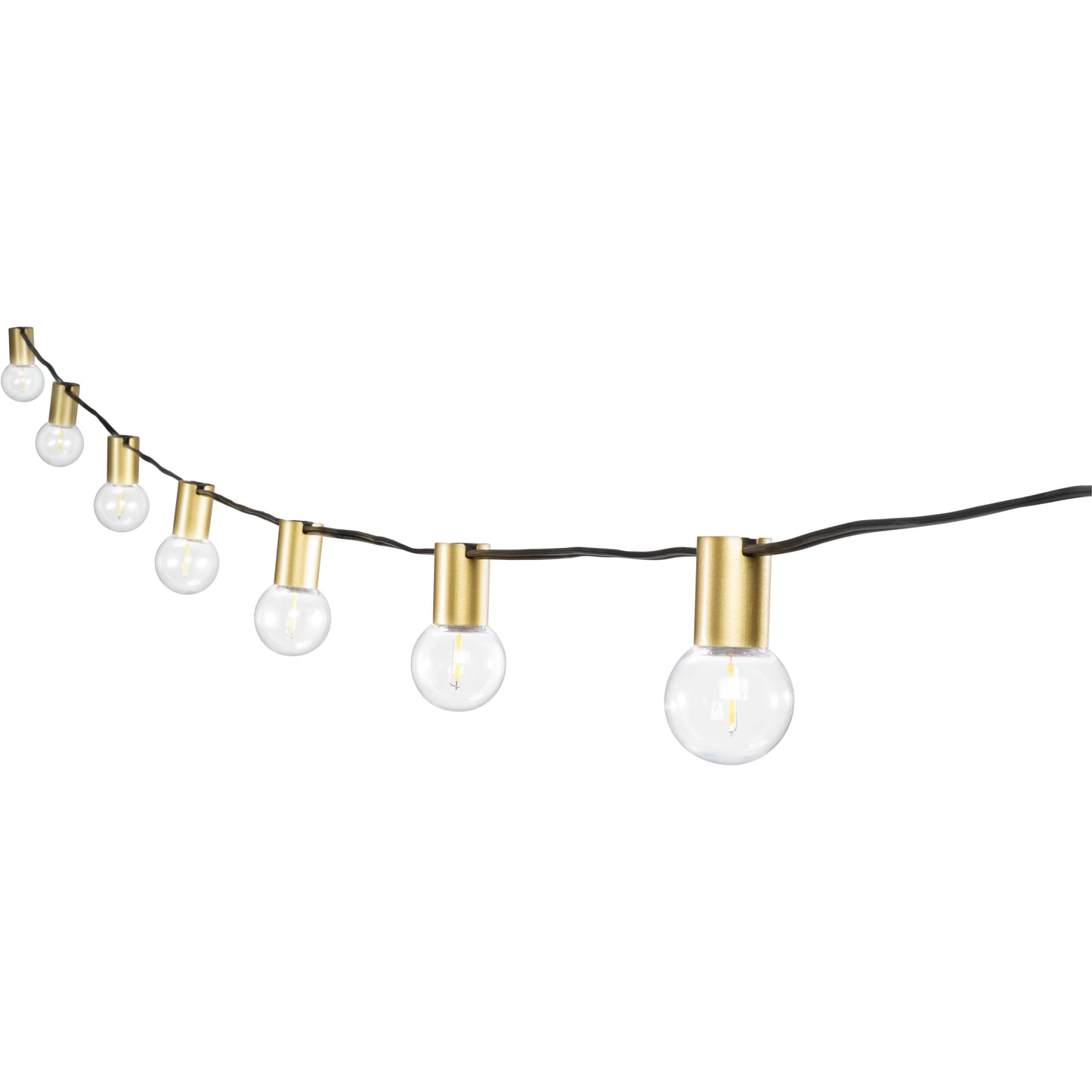 IYN G40 LED Outdoor Bistro String Lights - GOLD