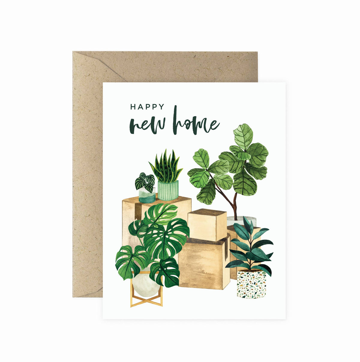 Happy New Home Greeting Card | Housewarming Congratulations