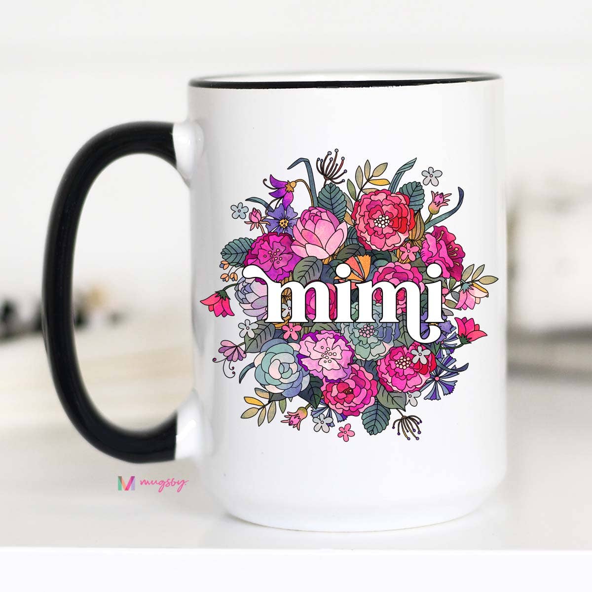 Mama Floral Mother's Day Mug, Mom Mug