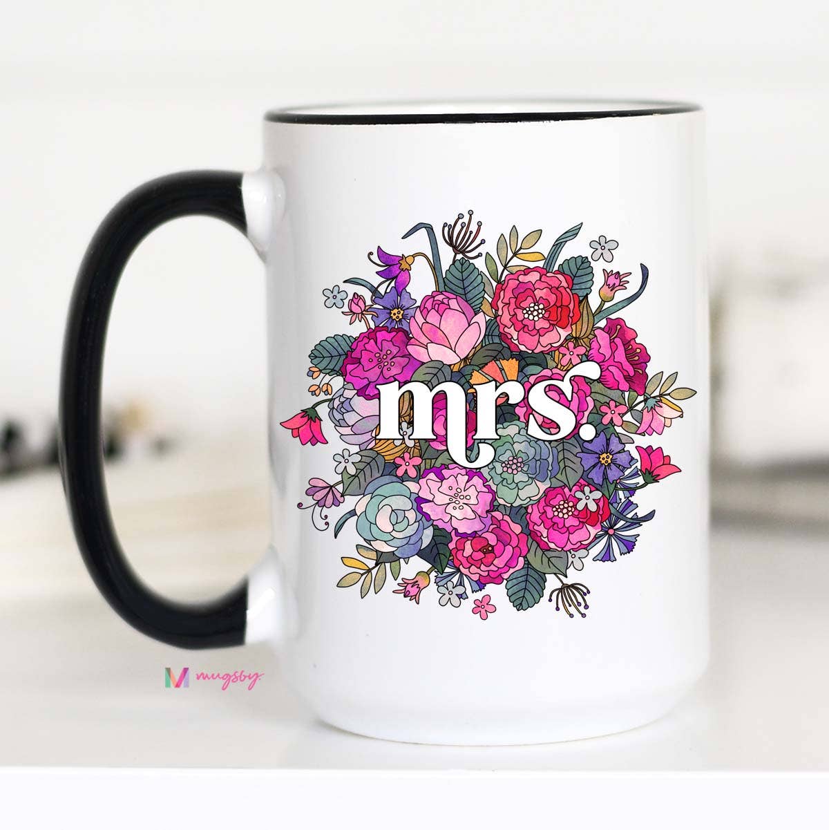 Mama Floral Mother's Day Mug, Mom Mug