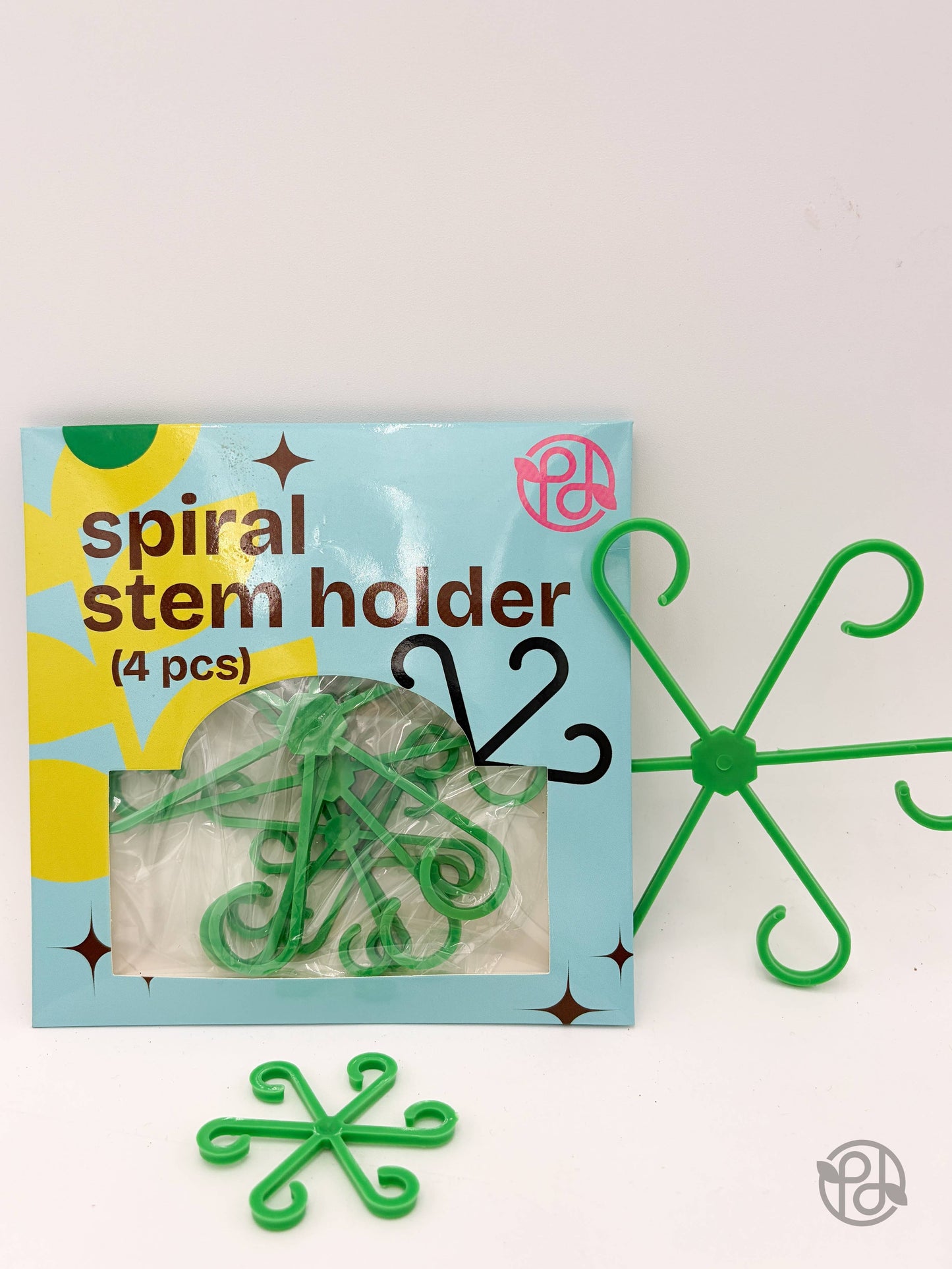 Spiral Stem Holder (Set of 4)