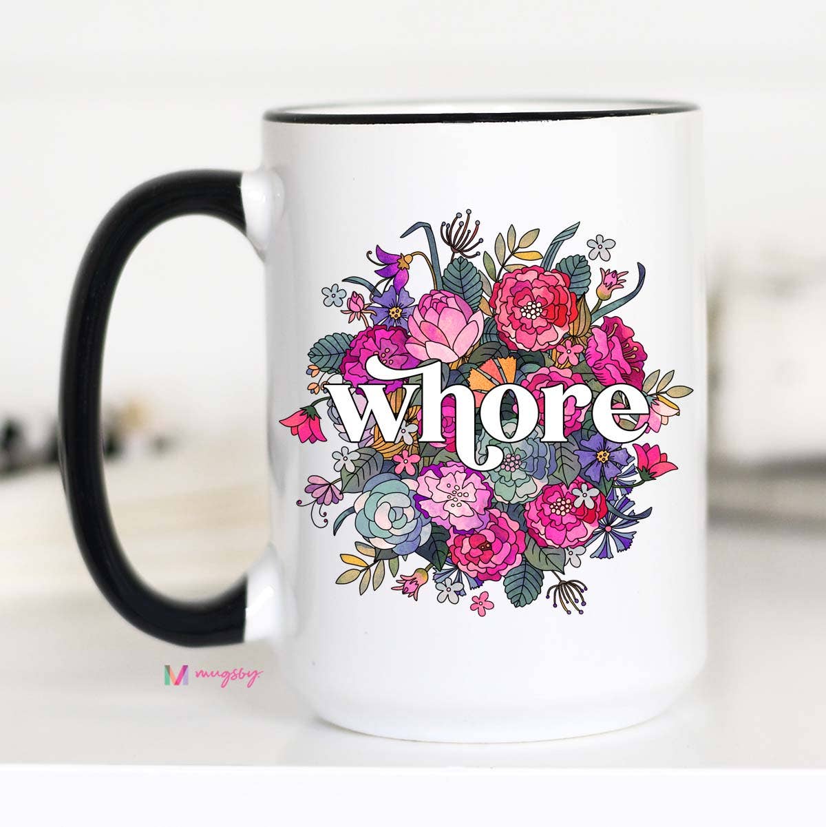 Mama Floral Mother's Day Mug, Mom Mug