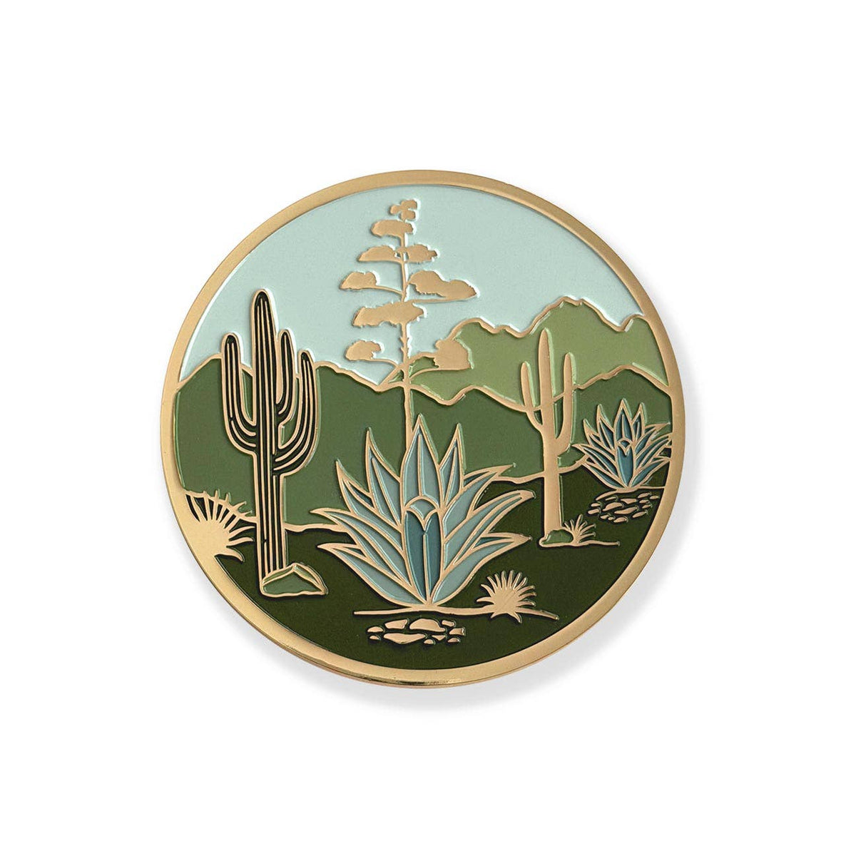 Agave Desert Gold Drink Coasters | Christmas + Hostess Gifts