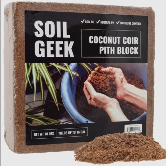 Soil Geek - Coconut Coir Pith Block