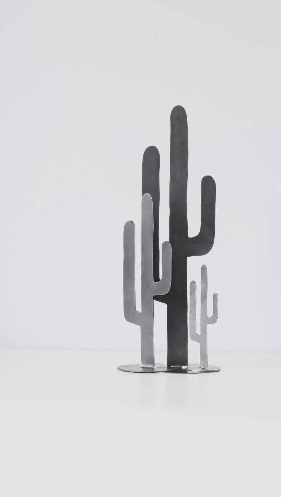 Metal Cactus Silhouette - Large