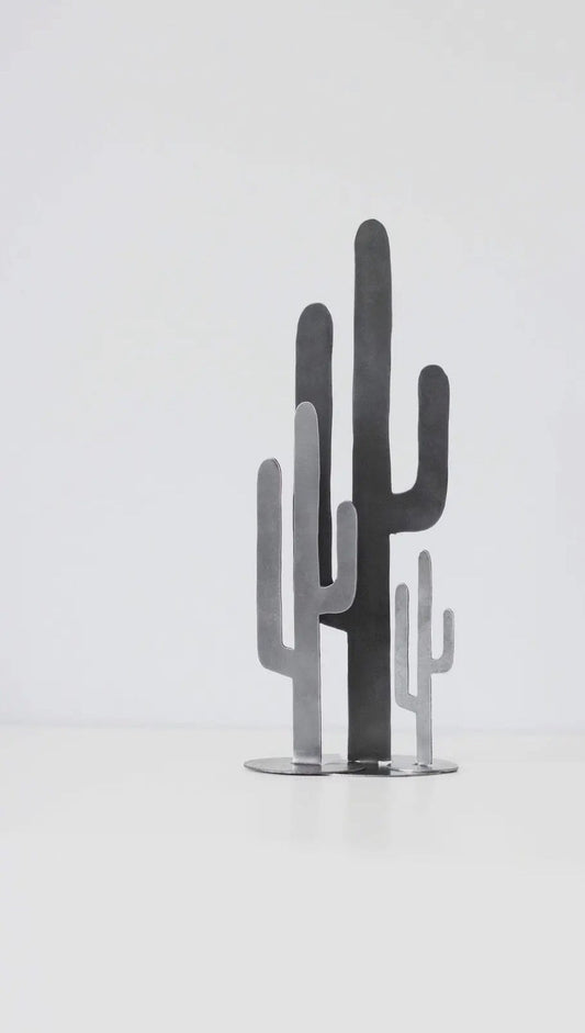 Metal Cactus Silhouette - Large