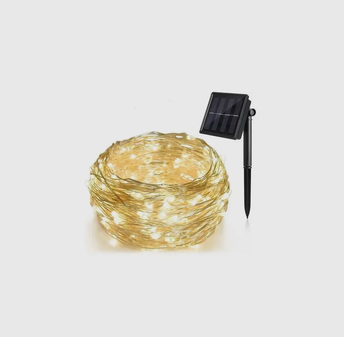 Solar Light String with 8 functions