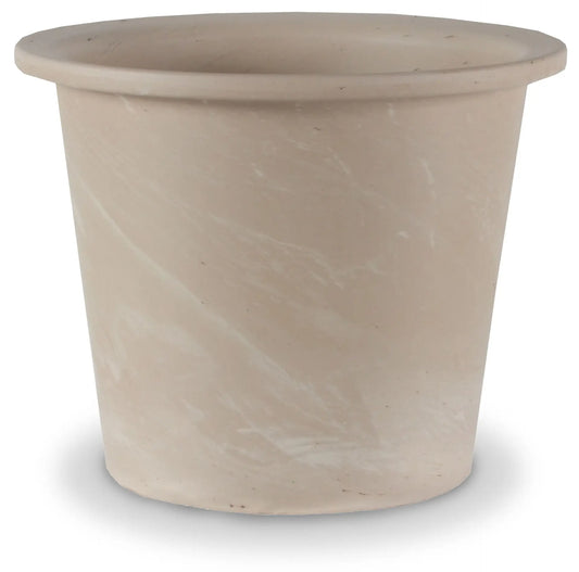 Top Hat Pot 9.75” - Granite Marble Clay