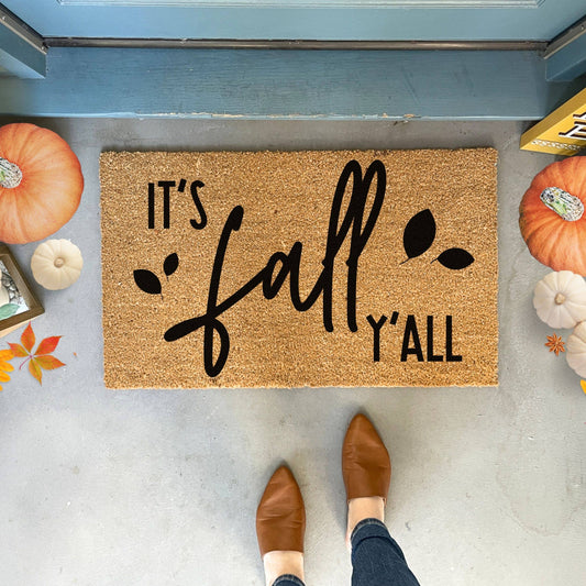 It's Fall Y'all Outdoor Doormat
