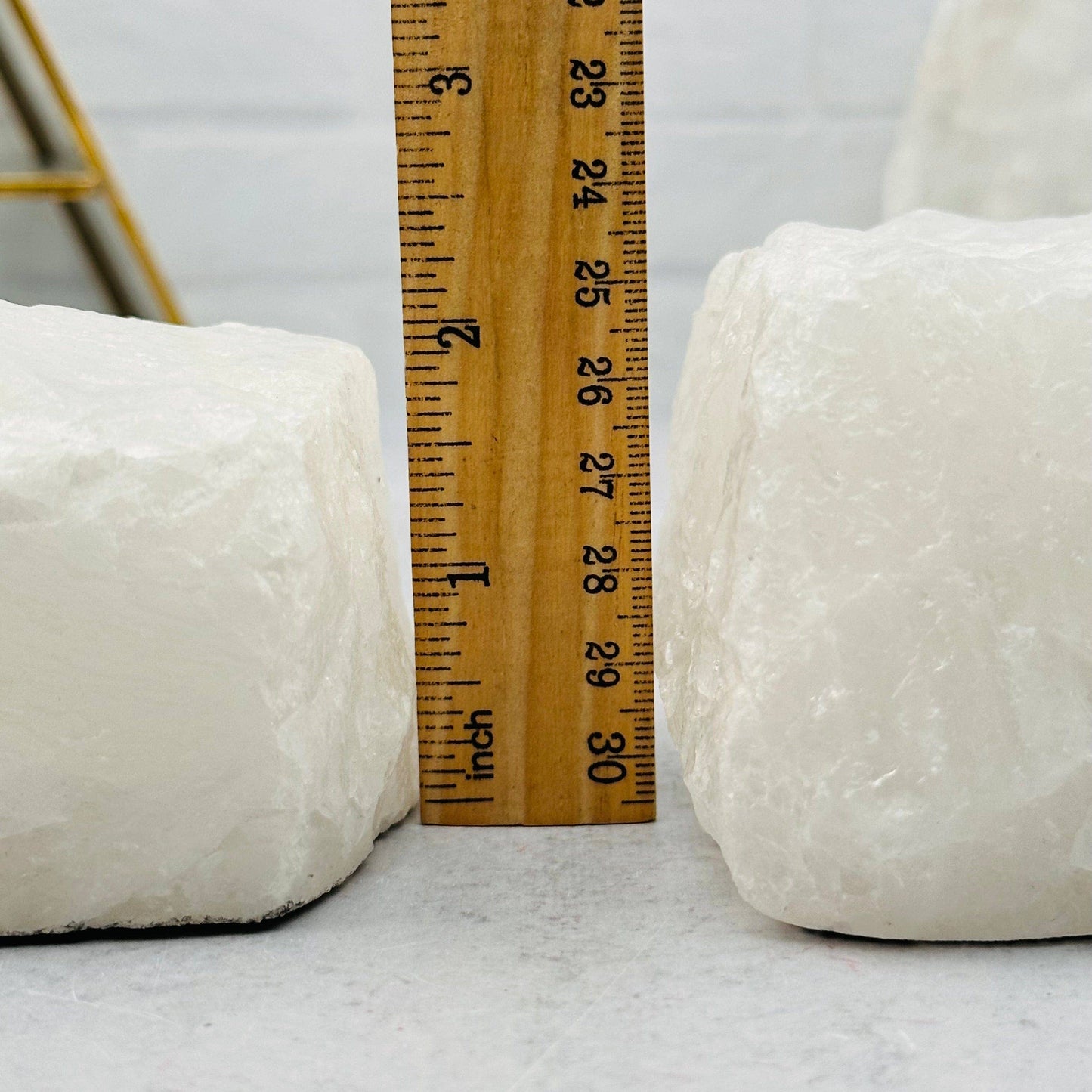 Crystal Clear Quartz Candle Holder