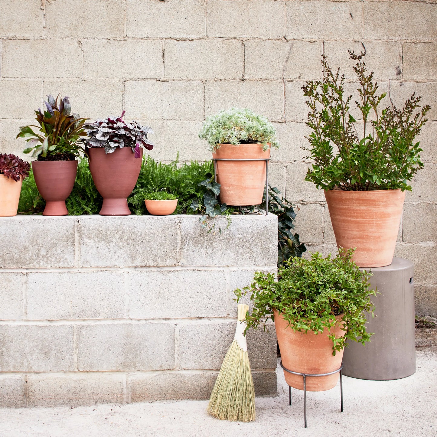 Wrought Iron Planter Stand