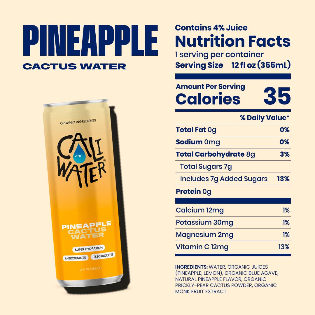 Pineapple Cactus Water