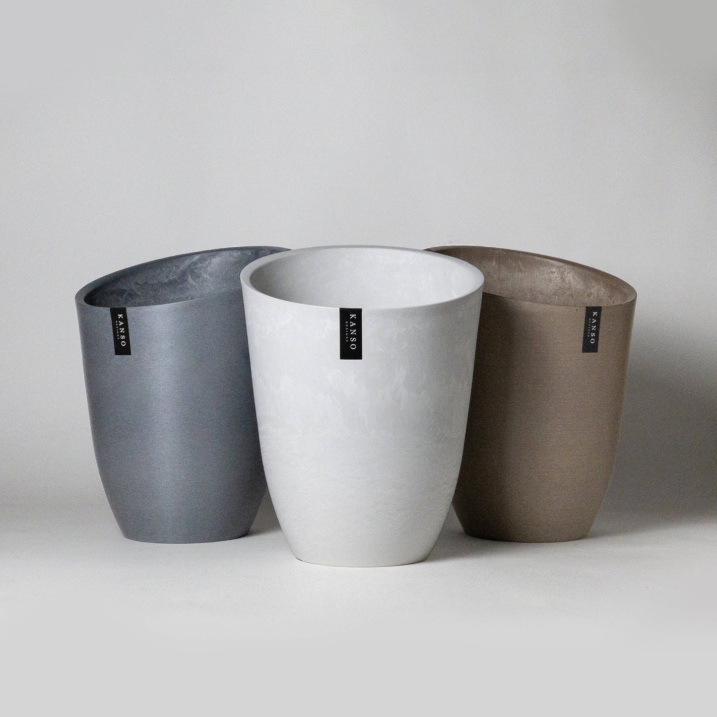 11" Funnel Tall Planter Pot