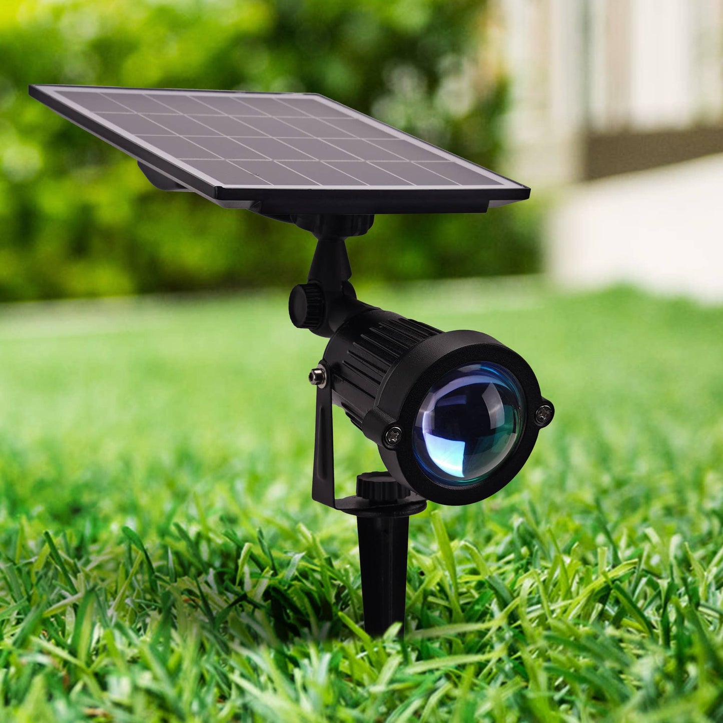 Solar Powered LED Spotlight Wall Light Landscape Light