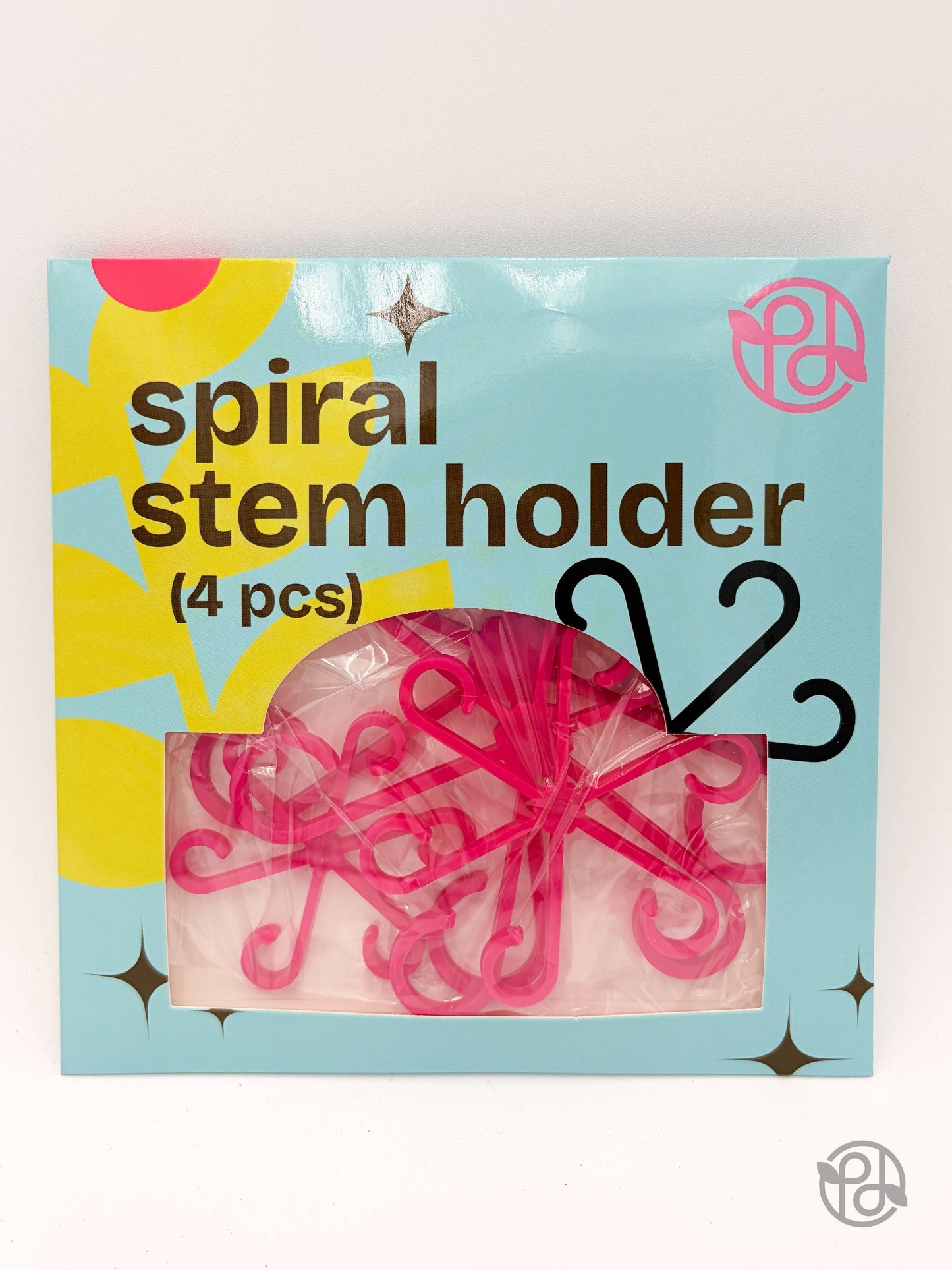 Spiral Stem Holder (Set of 4)